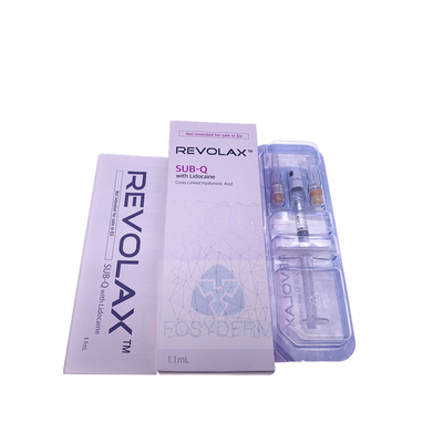 Ursprüngliches Hautfüller-Kreuz Koreas Revolax verband Hyaluronsäure-Einspritzung 24mg/Ml