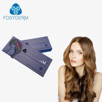 Vorteilhafter Preis mit Füller-der injizierbaren Hautfüller-Hyaluronsäure Fosyderm 2ml tief klar