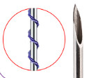 Absorbierbares Faden-Körper-Festziehen der Tornado-Schrauben-26G 38mm des Face lifting-PDO